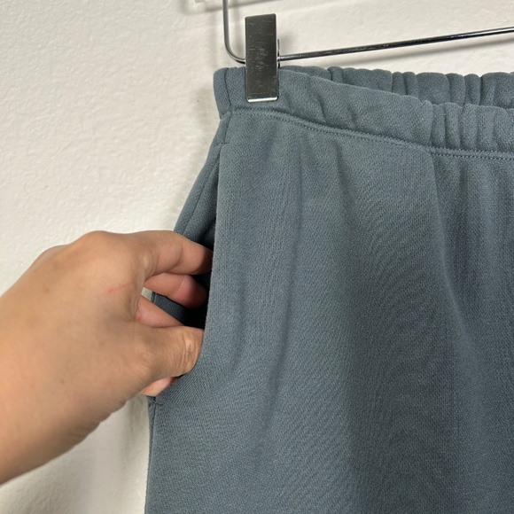 Vouri women size S Sedona sweatshirt boyfriend sweatpants set French terry blue - Picture 8 of 13